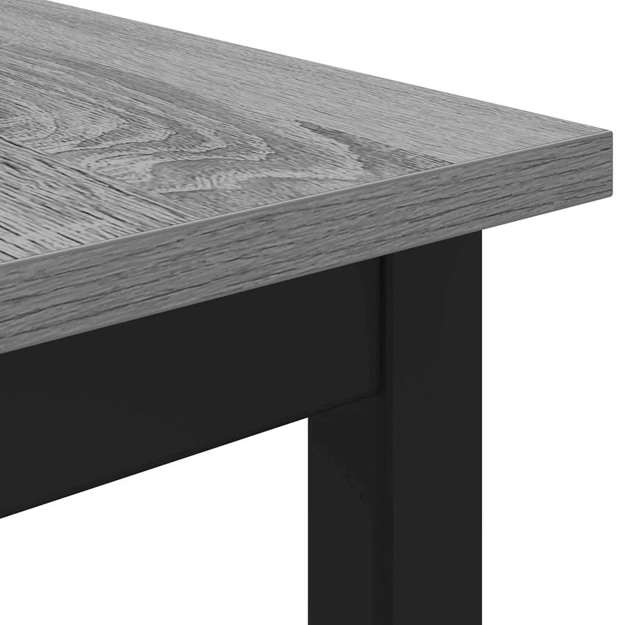 Table de salle à manger / Table de repas 80 x 80 x 75 cm MÉTAL - 7