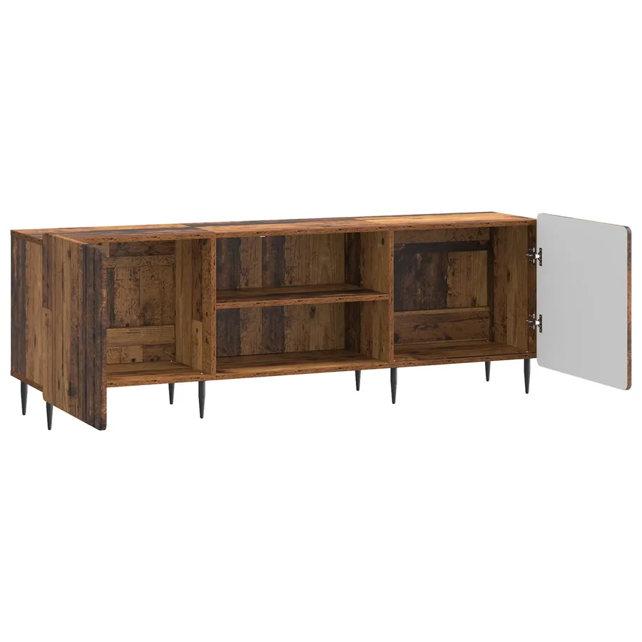 Meuble TV Bois ancien 150 x 31 x 52 cm Bois d'ingénierie - 5