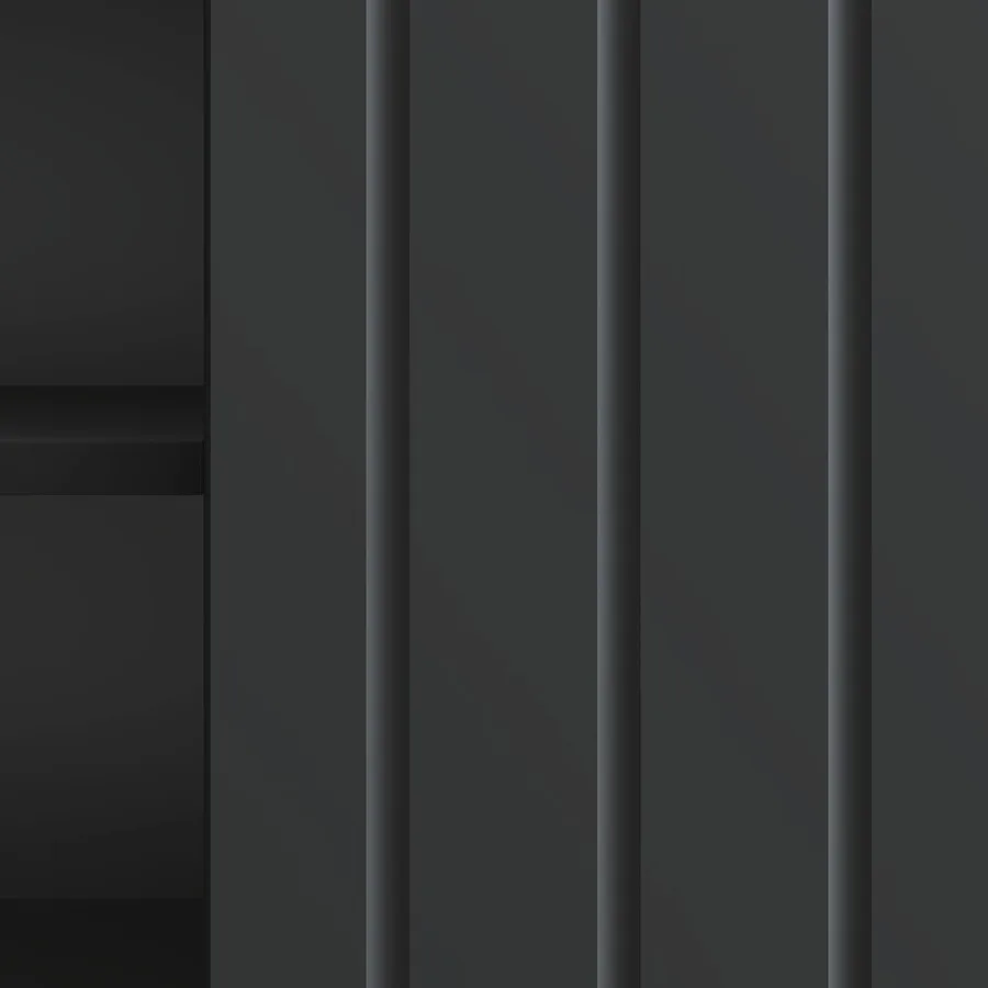 Meuble TV Noir 150 x 31 x 52 cm Bois d'ingénierie - 8