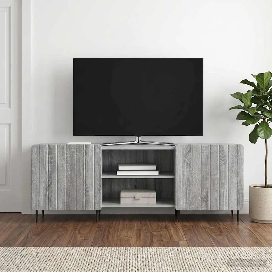 Meuble TV Sonoma gris 150 x 31 x 52 cm Bois d'ingénierie