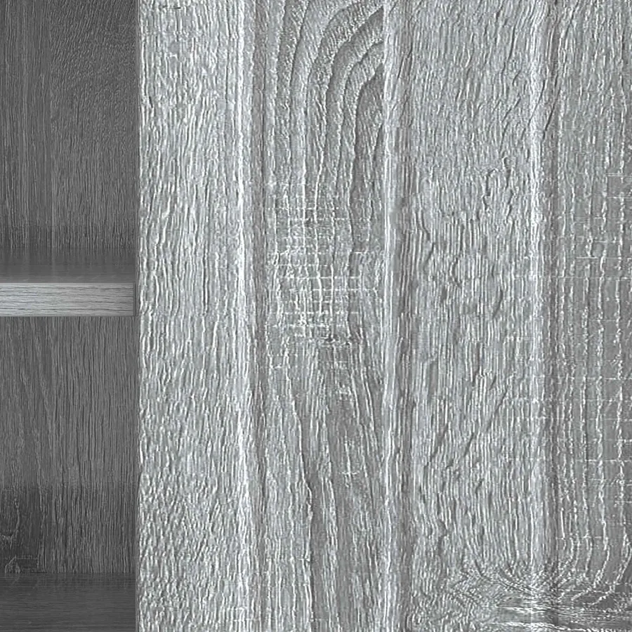 Meuble TV Sonoma gris 150 x 31 x 52 cm Bois d'ingénierie - 10