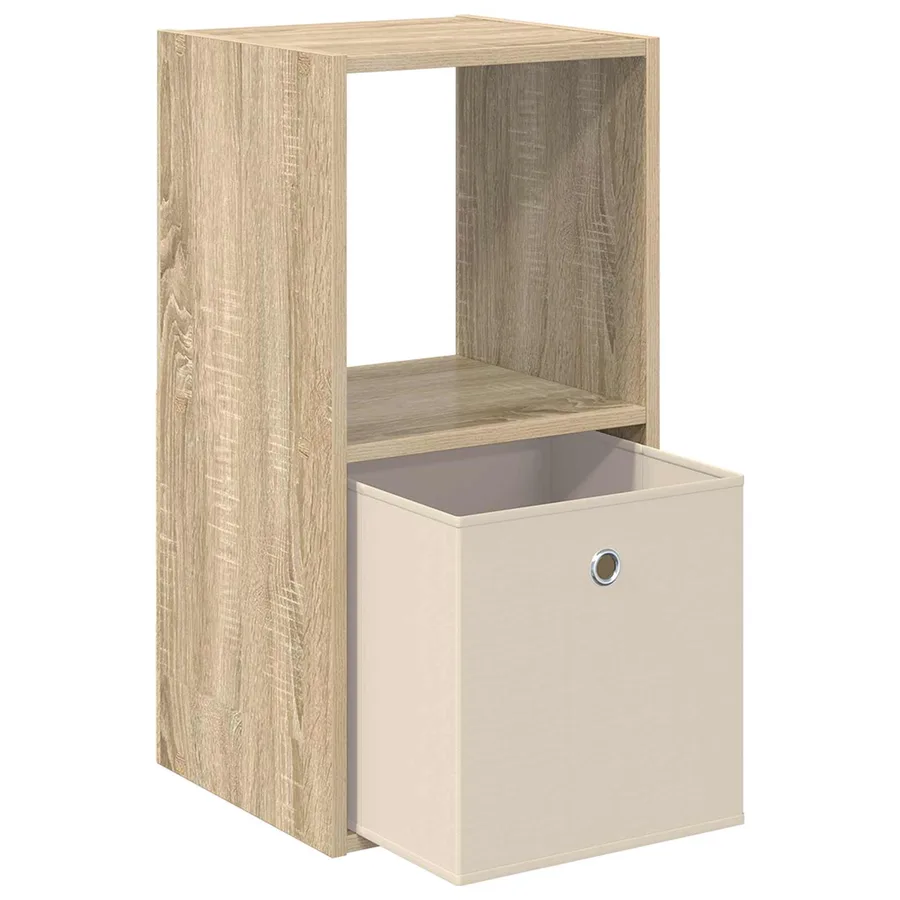 Table de chevet 2 pcs Chêne Sonoma 35 x 32 x 68,5 cm - 5