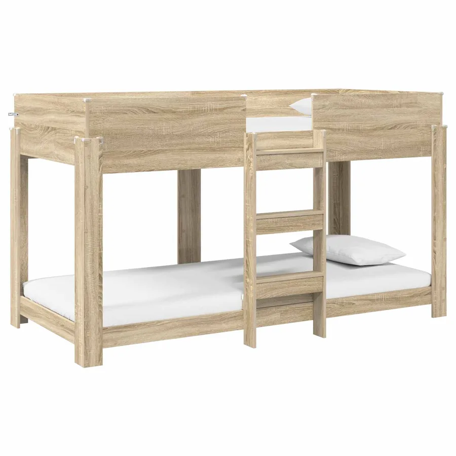Lit Superposé pour Enfants Chêne Sonoma 100 x 200 cm - 2