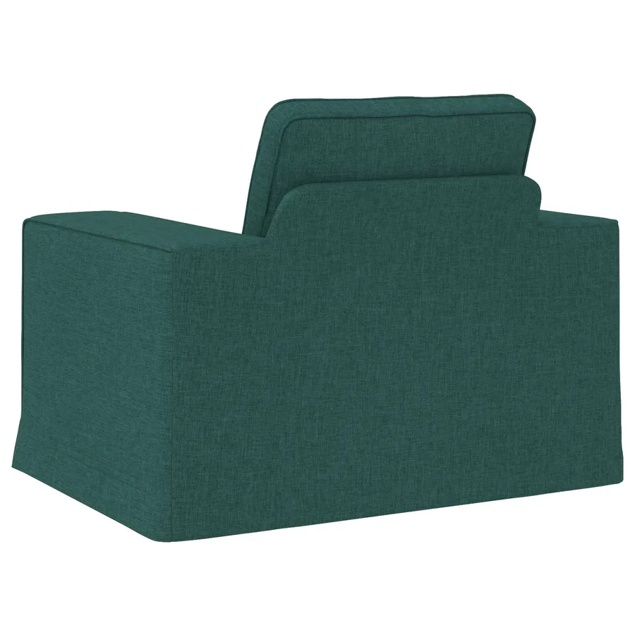 Canapé Vert foncé 103 x 80 x 82 cm tissu - 6