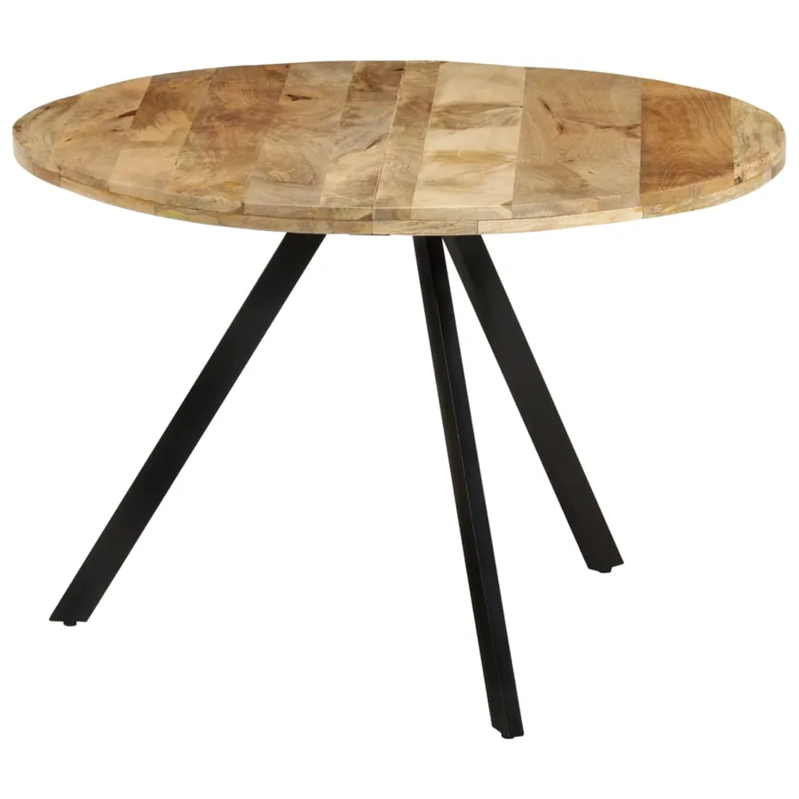 Table à dîner 110x75 cm Bois de manguier massif - 10
