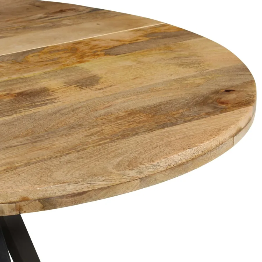 Table à dîner 110x75 cm Bois de manguier massif - 4