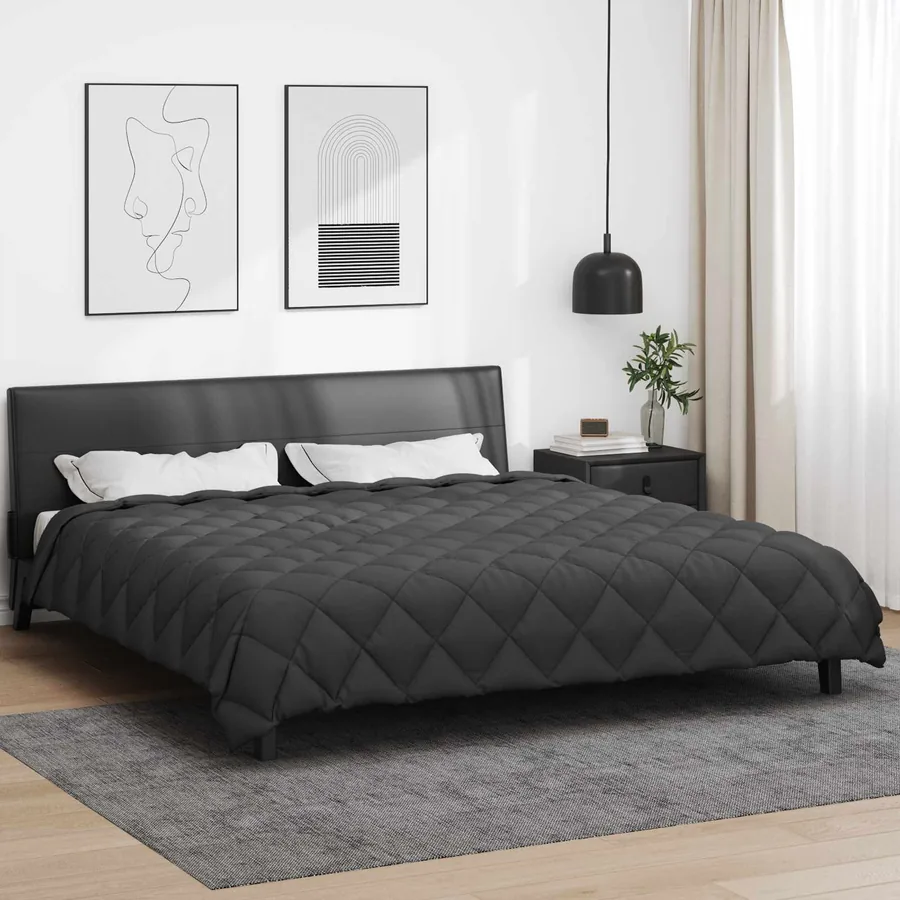 Duvet d'hiver Anthracite 200 x 220 cm Microfibre