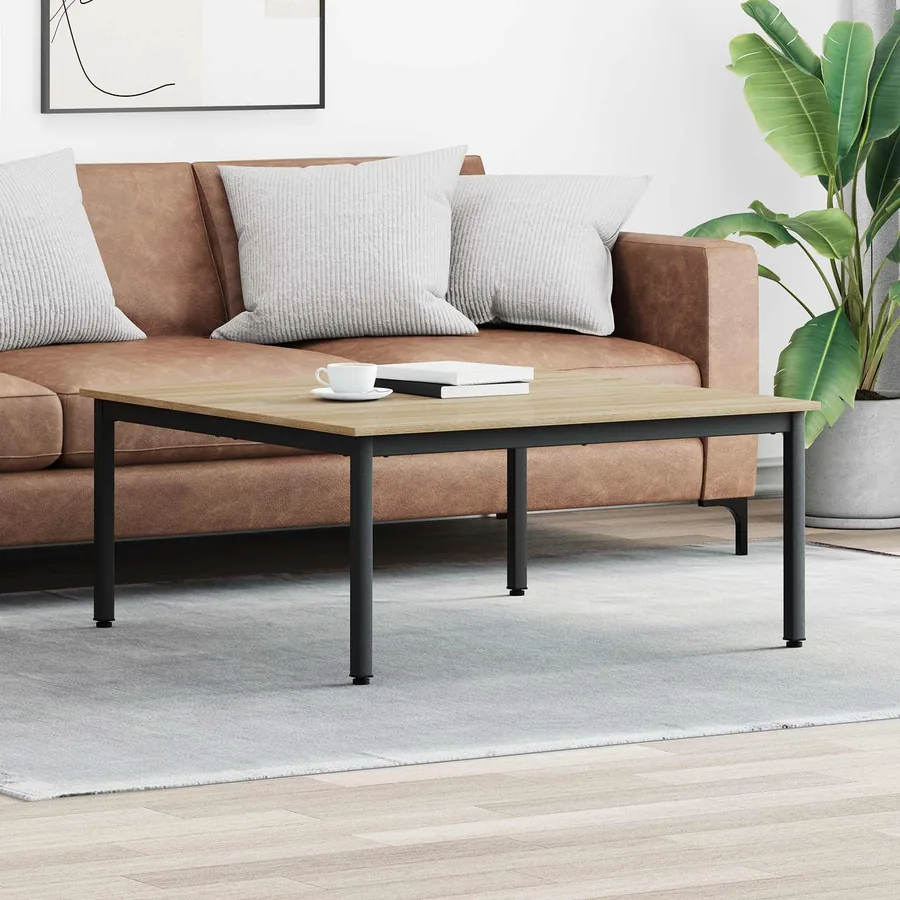 Table basse Sonoma 100 x 100 x 45 cm Bois d'ingénierie