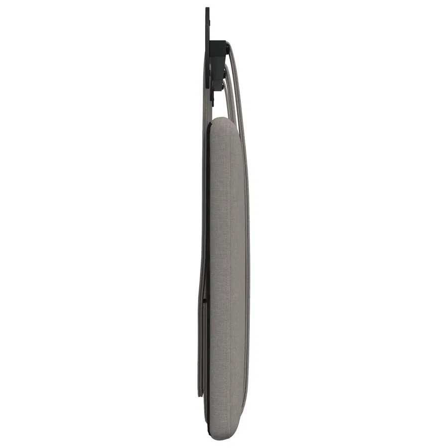 Tête de lit suspendue Taupe Tissu - 6