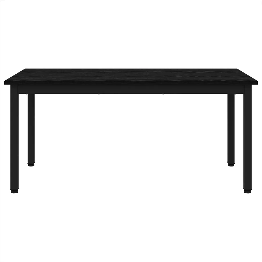 Table basse Chêne noir 100 x 50 x 45 cm Bois d'ingénierie - 5
