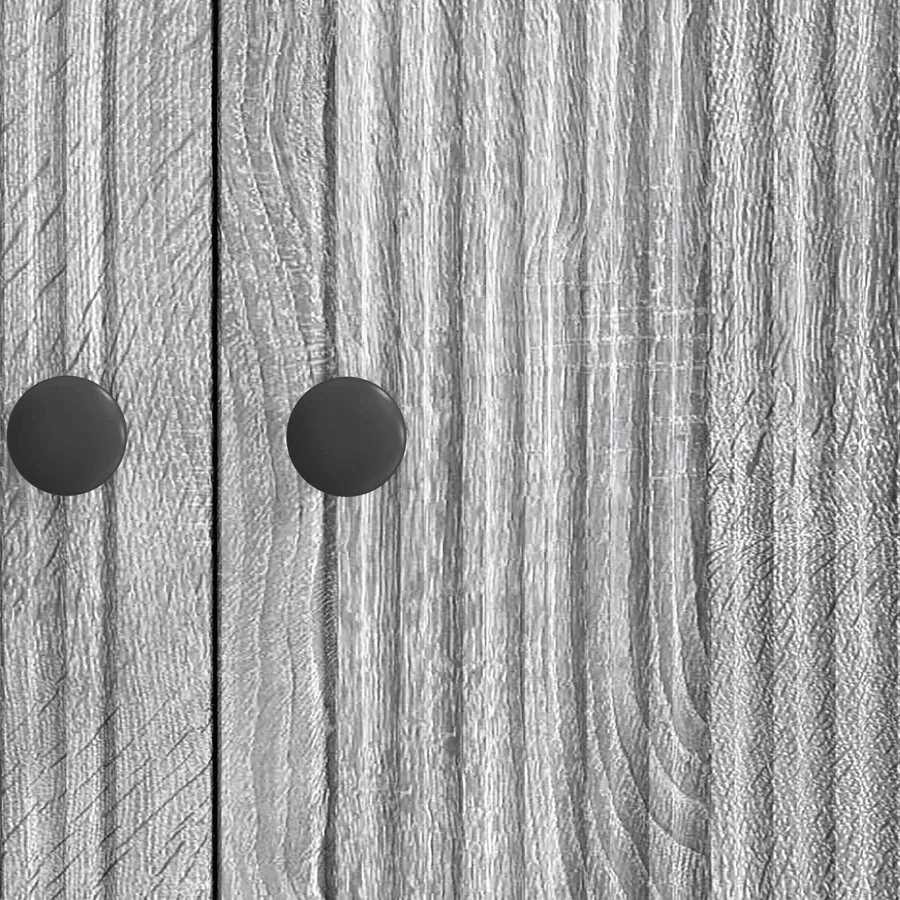 Buffet Sonoma gris 66 x 34,5 x 90 cm Bois d'ingénierie - 10