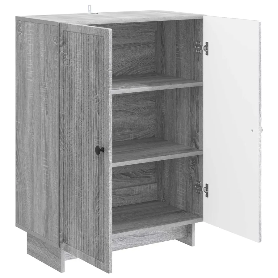 Buffet Sonoma gris 66 x 34,5 x 90 cm Bois d'ingénierie - 5