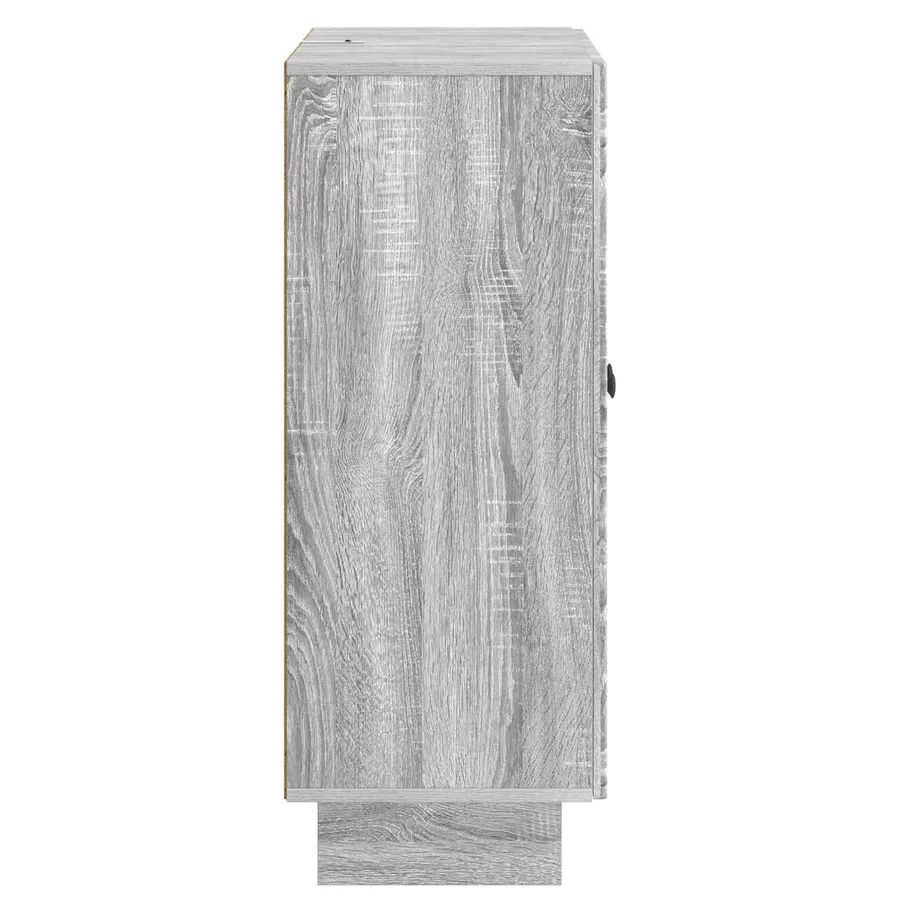 Buffet Sonoma gris 66 x 34,5 x 90 cm Bois d'ingénierie - 7