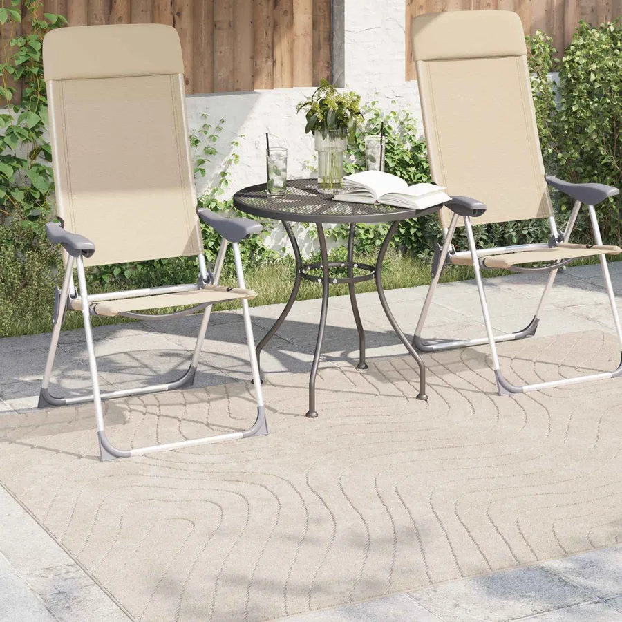 Tapis de surface PALMERAS Beige 120 x 170 cm Polyester - 3
