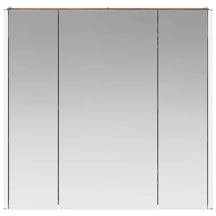 Armoire Miroir de Salle de Bain Chêne fumé - 6