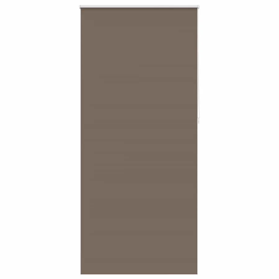 Store enrouleur occultant 84,4 x 230 cm, largeur du tissu 80 cm, couleur café - 2