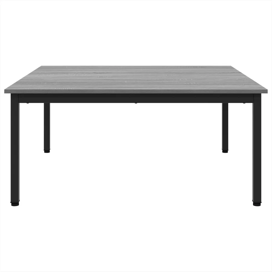 Table basse Gris Sonoma 100 x 100 x 45 cm Bois d'ingénierie - 6
