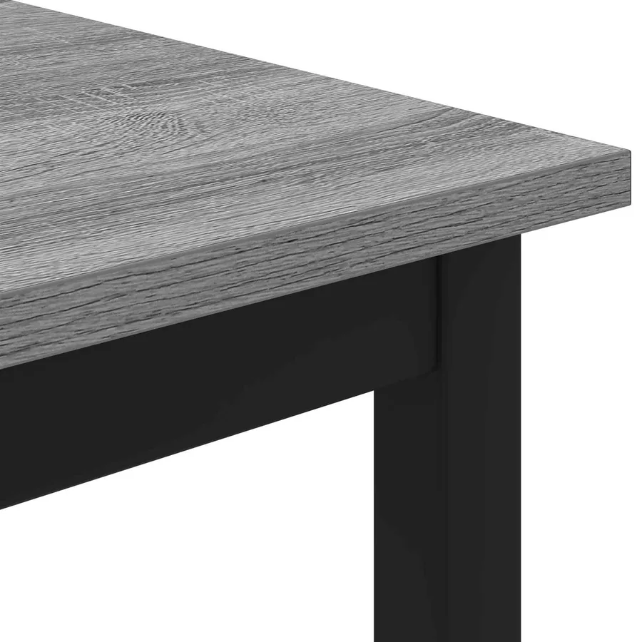 Table basse Gris Sonoma 100 x 100 x 45 cm Bois d'ingénierie - 7