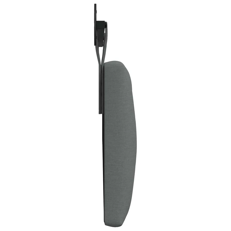 Tête de lit suspendue Gris foncé Tissu - 6