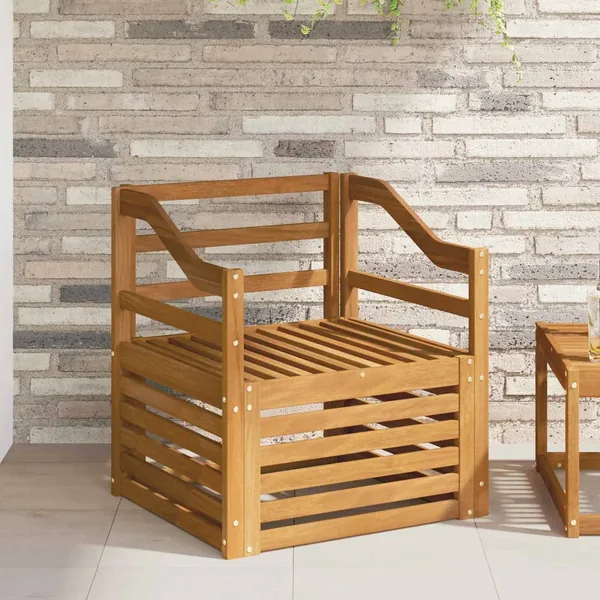 Canapé d’extérieur Bois d'Acacia Massif Naturel