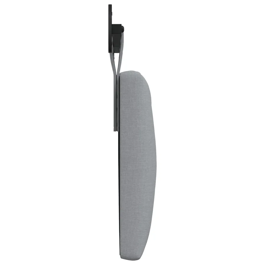 Tête de lit suspendue Gris clair Tissu - 6