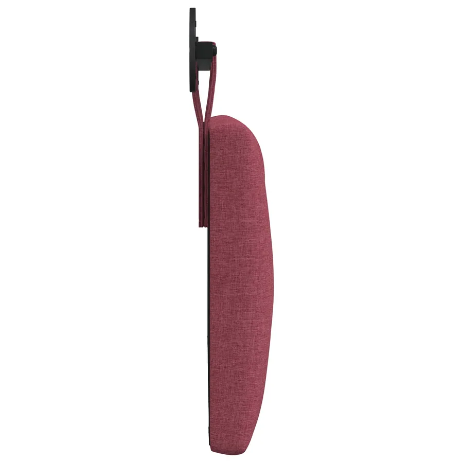 Tête de lit suspendue Bordeaux Tissu - 6
