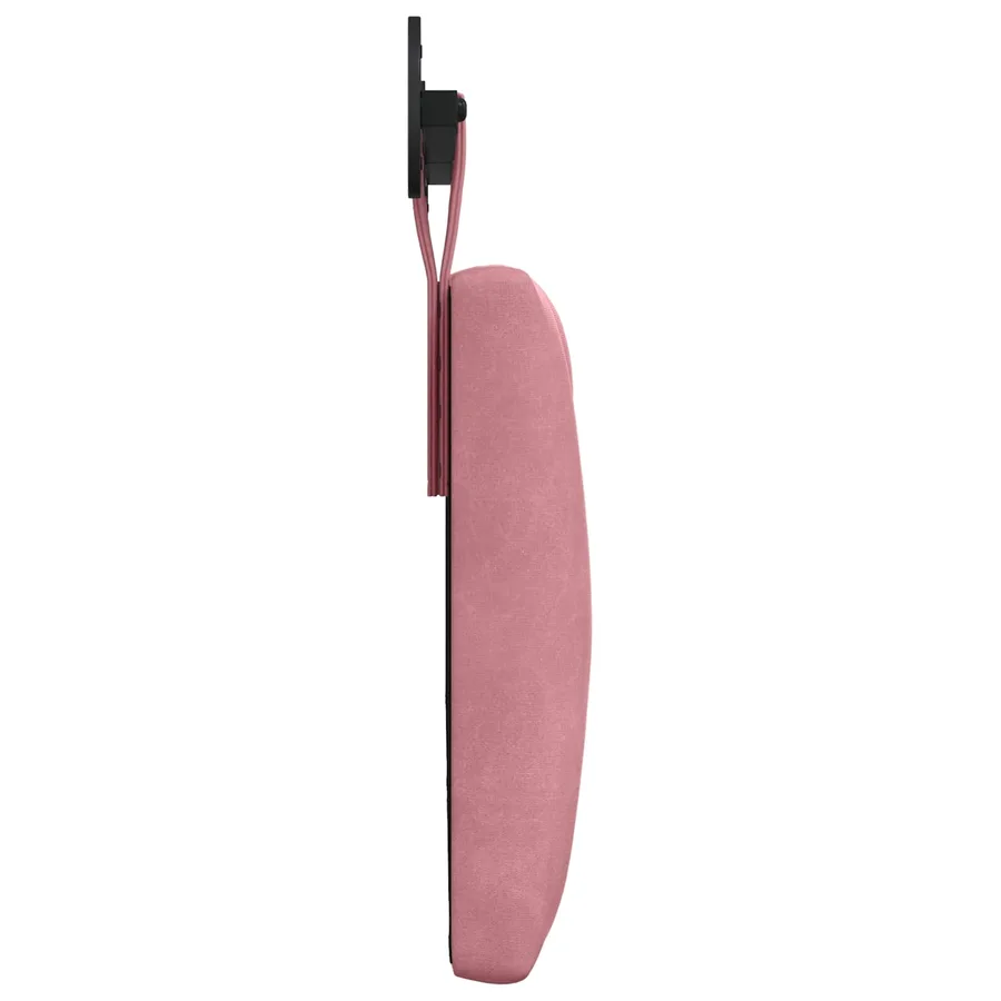 Tête de lit suspendue Avec lumière LED Rose Velours - 6