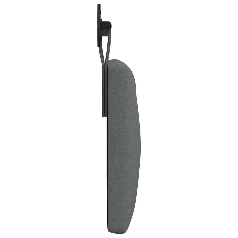 Tête de lit suspendue Gris foncé Tissu - 6