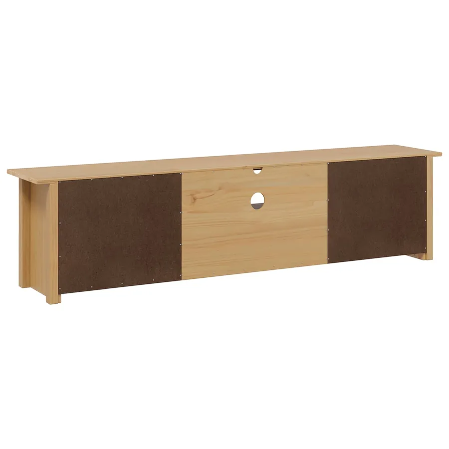 Support pour TV HILL Marron miel 158 x 40 x 39,5 cm Pin massif - 7