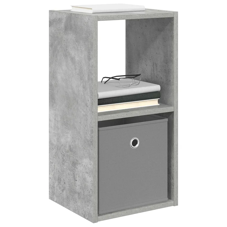 Table de chevet 2 pcs Gris béton 30,5 x 27 x 59,5 cm - 3