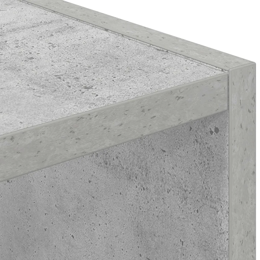 Table de chevet 2 pcs Gris béton 30,5 x 27 x 59,5 cm - 9