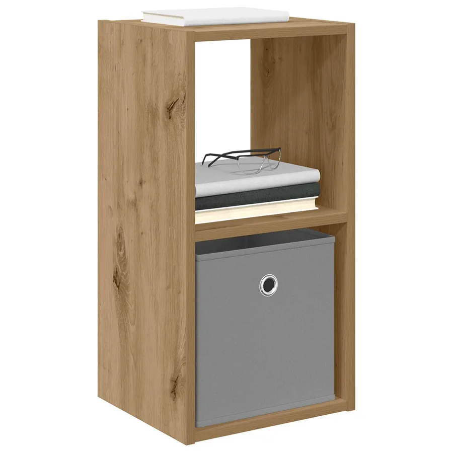 Table de chevet 2 pc Chêne artisanal 30,5 x 27 x 59,5 cm - 3