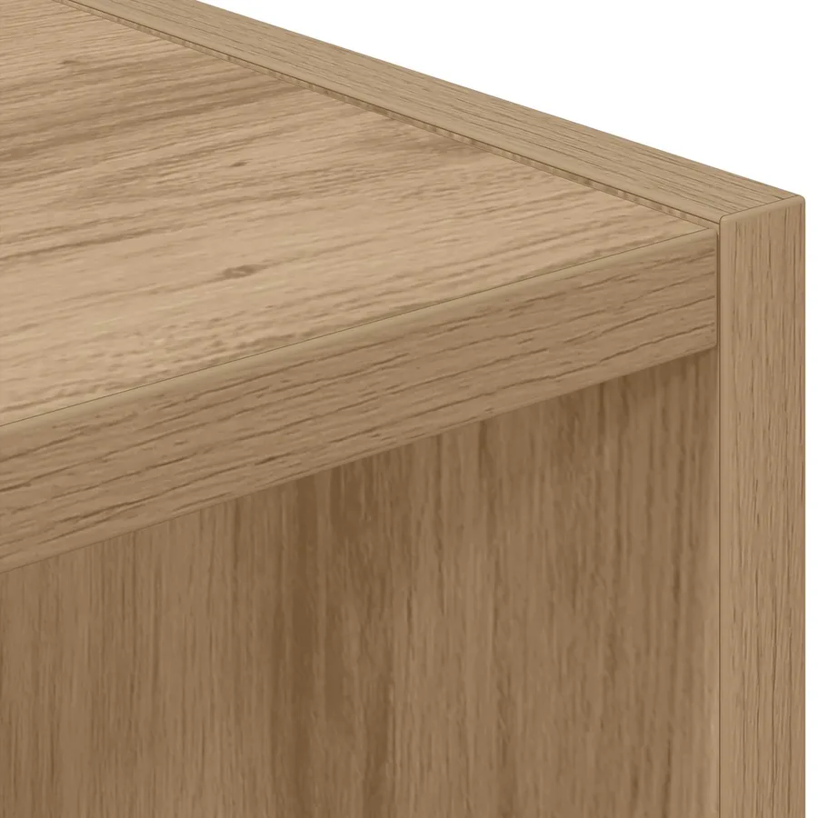 Table de chevet 2 pc Chêne artisanal 30,5 x 27 x 59,5 cm - 9