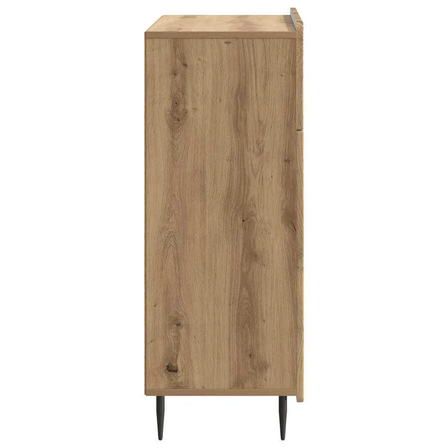 Buffet Chêne artisanal 66 x 34,5 x 92 cm Bois d'ingénierie - 7
