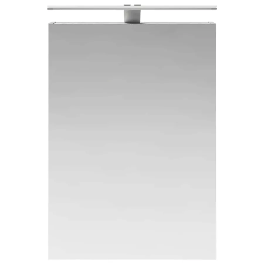 Armoire Miroir de Salle de Bain Gris Sonoma 50 x 14,5 x 70 cm - 6