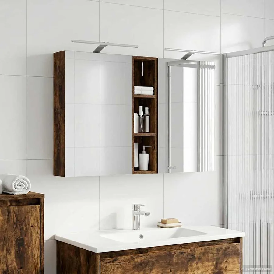 Ensemble de Meubles de Salle de Bain 3 pcs 120 x 14,5 x 70 cm