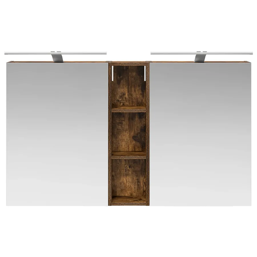 Ensemble de Meubles de Salle de Bain 3 pcs 120 x 14,5 x 70 cm - 6