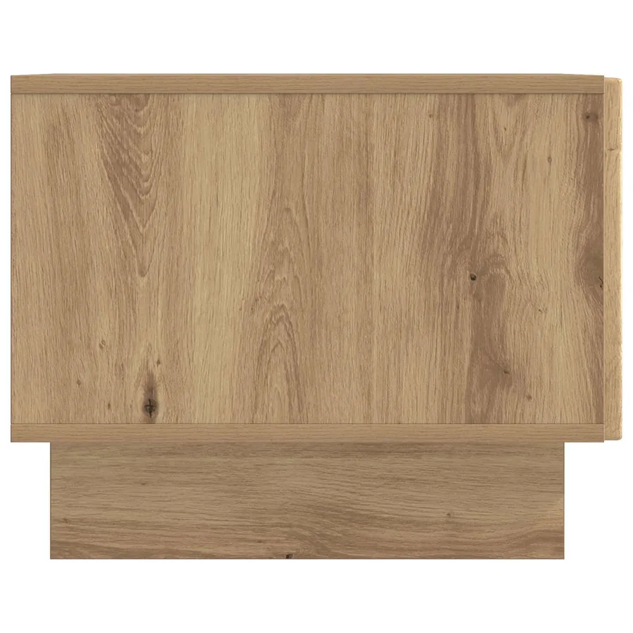 Table basse Chêne artisanal 49 x 50 x 40 cm Bois d'ingénierie - 6