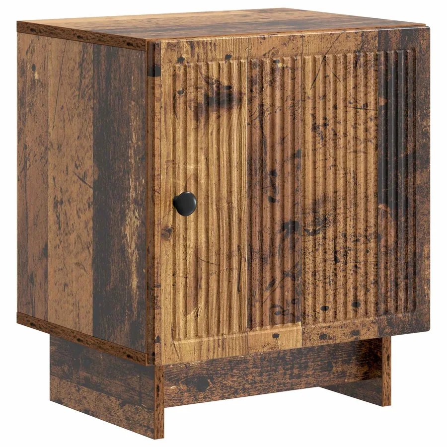 Cabinet de chevet 2 pcs Bois ancien 43 x 34,5 x 50 cm - 5