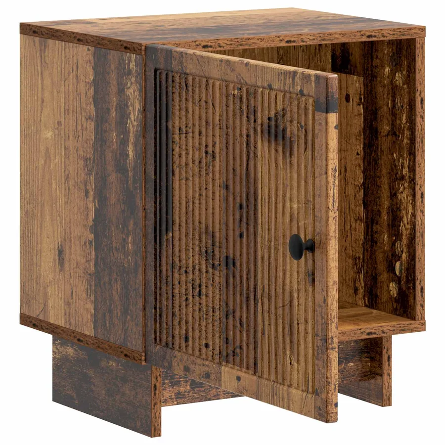 Cabinet de chevet 2 pcs Bois ancien 43 x 34,5 x 50 cm - 6