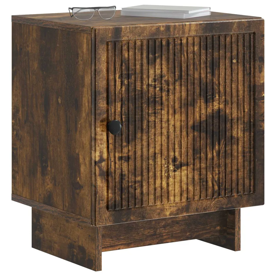 Cabinet de chevet 2 pcs Chêne fumé 43 x 34,5 x 50 cm - 3