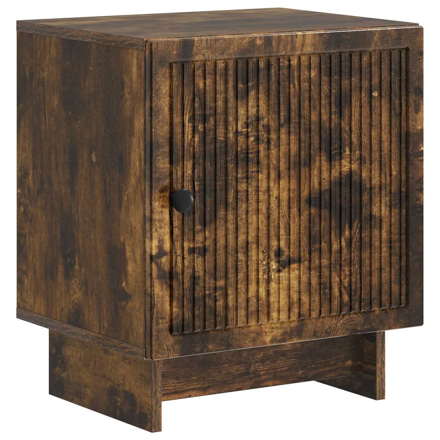 Cabinet de chevet 2 pcs Chêne fumé 43 x 34,5 x 50 cm - 5
