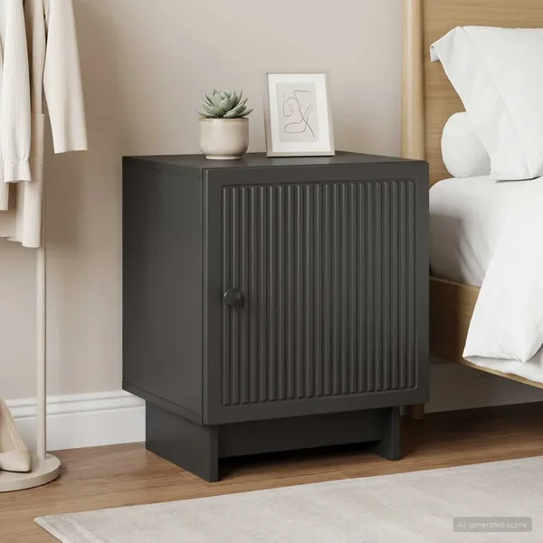 Cabinet de chevet 2 pcs Noir 43 x 34,5 x 50 cm
