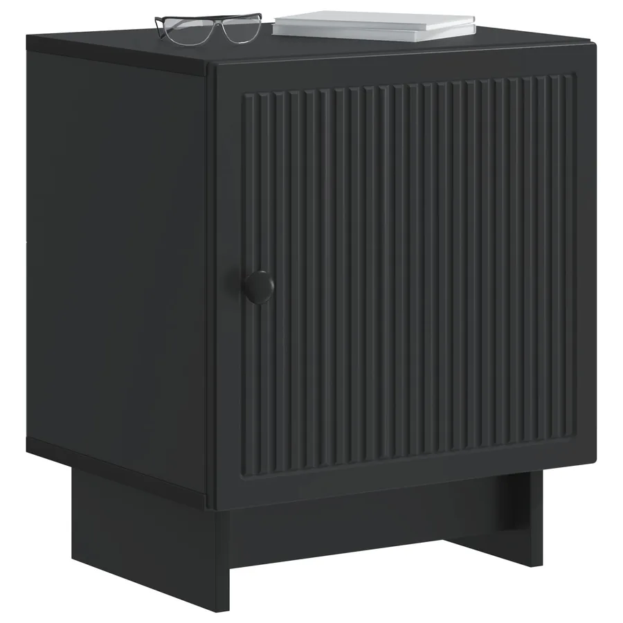 Cabinet de chevet 2 pcs Noir 43 x 34,5 x 50 cm - 3