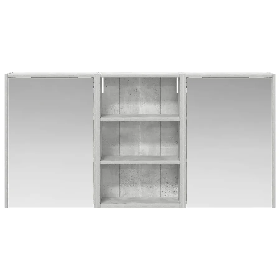 Ensemble de Meubles de Salle de Bain 3 pcs 126 x 16 x 62.5 cm - 6