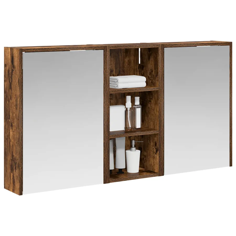 Ensemble de Meubles de Salle de Bain 3 pcs 116 x 16 x 62,5 cm - 3