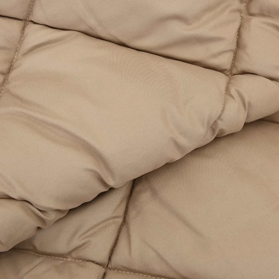 Duvet d'hiver Taupe 220 x 240 cm Microfibre - 7