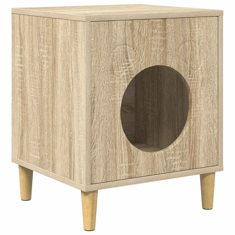 Maison pour chat Sonoma 42,5 x 40 x 53 cm Bois d'ingénierie - 2