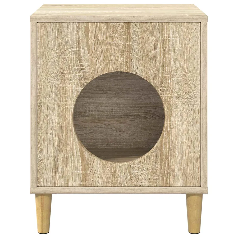 Maison pour chat Sonoma 42,5 x 40 x 53 cm Bois d'ingénierie - 5