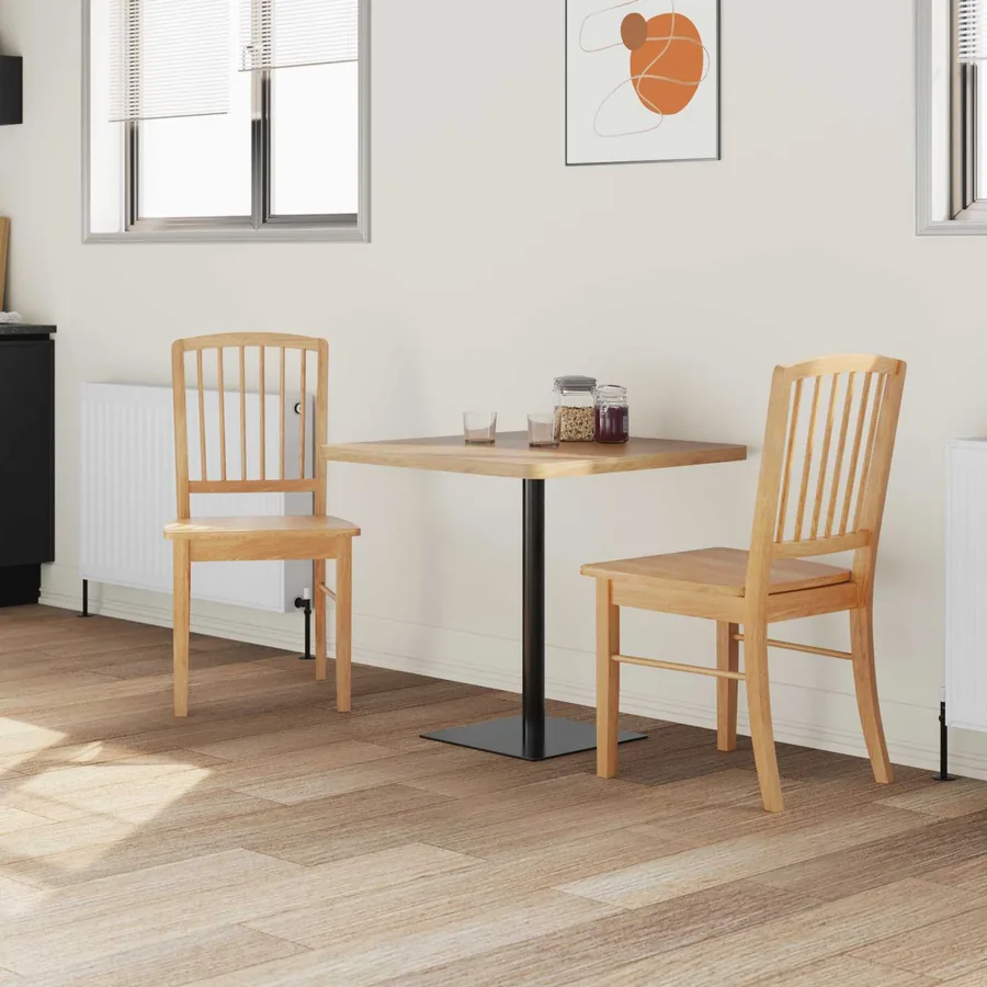 Chaises de salle à manger 2 pcs Naturel 50 x 52,5 x 91 cm - 3
